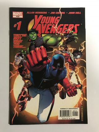 Young Avengers 1 - Marvel Comics - First 1st Kate Bishop As Hawkeye - Vf/nm
