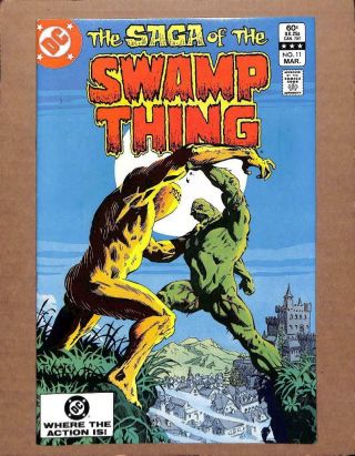 The Saga Of Swamp Thing 11 - Near 9.  8 Nm - Dc Shop Our Comics