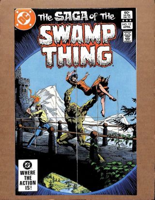 The Saga Of Swamp Thing 12 - Near 9.  8 Nm - Dc Shop Our Comics