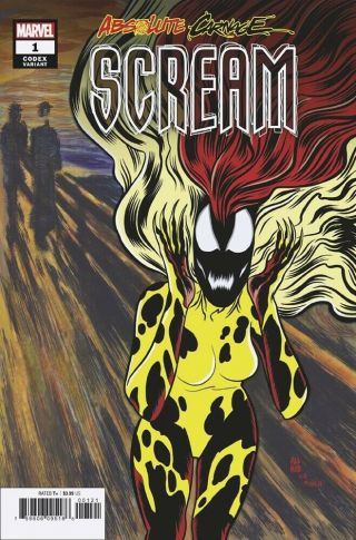 Absolute Carnage Scream 1 (of 3) Allred Codex Variant 1:25 Marvel Comics