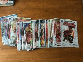 Red Lanterns 52 Complete Series Issues 0,  1 - 40 (no 12) Annual 1