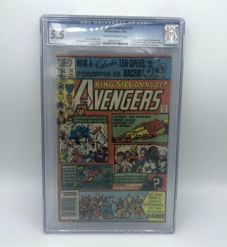 Avengers Annual 10 - Cgc 5.  5 - Marvel Comics (1981) - 1st Appearance Rogue
