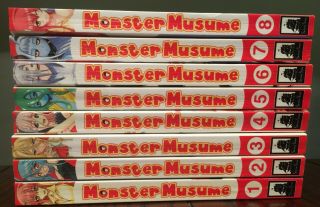 Monster Musume Everyday Life With Monster Girls Manga Vol 1 - 8