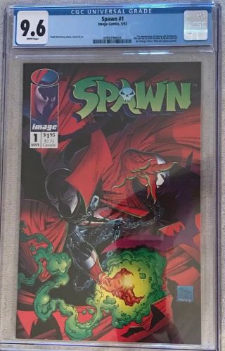 Spawn 1 1st Appearance Cgc 9.  6 Not 9.  9 Todd Mcfarlane