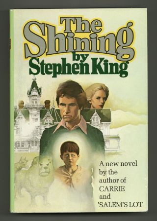 The Shining Hc (a Doubleday Novel) By Stephen King 1 - 1st 1977 Fn 6.  0