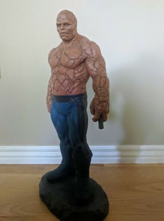 Sideshow Collectibles Thing Maquette 1/4 Scale Fantastic Four Statue 2