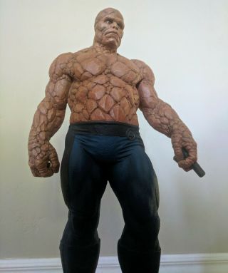 Sideshow Collectibles Thing Maquette 1/4 Scale Fantastic Four Statue 3