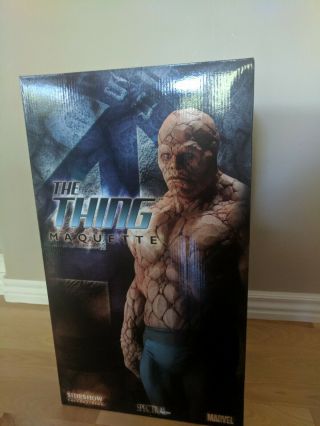 Sideshow Collectibles Thing Maquette 1/4 Scale Fantastic Four Statue 7