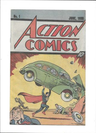 Action Comics 1 [1987 Fn - Vf] Nestle Reprint Giveaway