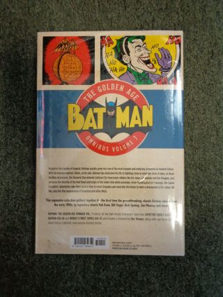 DC Omnibus The Golden Age Batman Vol.  7 $125 Cover Price 2