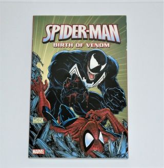 Spider - Man Birth Of Venom Tpb - Graphic Novel Todd Mcfarlane Very Good
