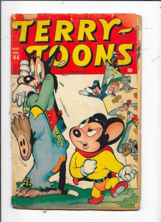 Terry - Toons Comics 44 Timely Comics (1946) Detached Cover
