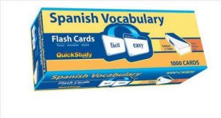 Spanish Vocabulary Flash Cards - Barcharts,  Inc.  (cor) - Paperback Book