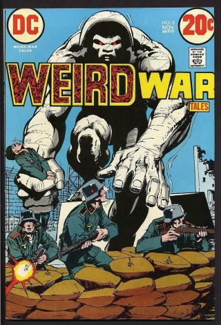 Weird War Tales 8 Vf,  Neal Adams Cover/art