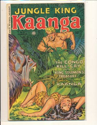 Jungle King Kaanga 8 G/vg Cond.  Subscription Crease