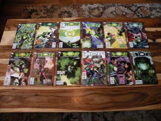 Green Lantern Ion Guardian Of The Universe 1 2 3 4 5 6 7 8 9 - 12 Complete Set