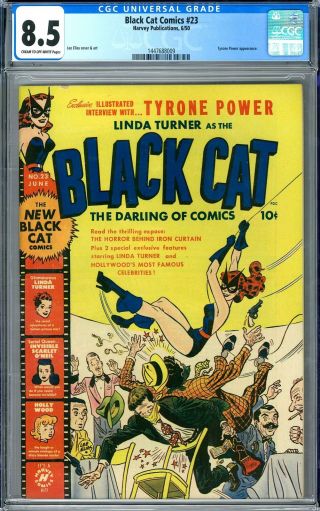 Black Cat Comics 23 Cgc 8.  5 (c - Ow)