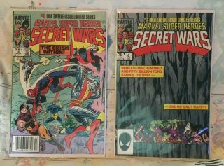 Marvel Heroes Secret Wars (1984) 1 through 12 a complete set 6