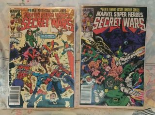 Marvel Heroes Secret Wars (1984) 1 through 12 a complete set 7