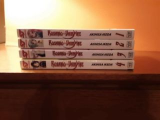 Rosario Vampire Mangas Vol.  1,  2,  3,  And 4.  All In
