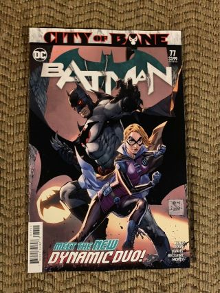 Batman 77 Dc Comics 1st Print 2019 Death Of A Major Character
