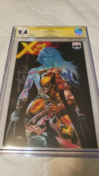 Marvel X - 23 1 Cgc Ss 9.  4 Variant Cover A Signed By Tyler Kirkham
