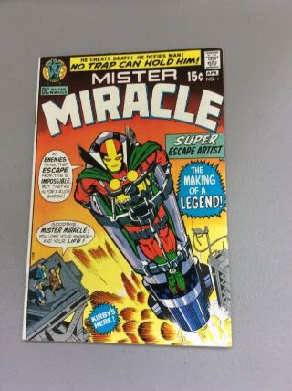 Mister Miracle 1 Series Unrestored Very Fine Plus Take A Look
