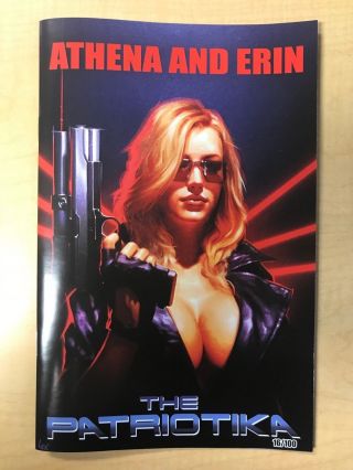 Patriotika 2 The Terminator Homage Variant Cover By Alex Ronald Alamo City Con