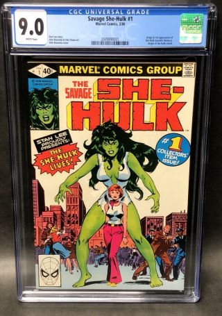 Savage She - Hulk 1 Cgc 9.  0 First Appearance Marvel Origin Stan Lee