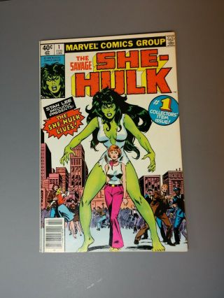 The Savage She - Hulk 1 Nm - 9.  2 (1st She - Hulk) Marvel By Stan Lee