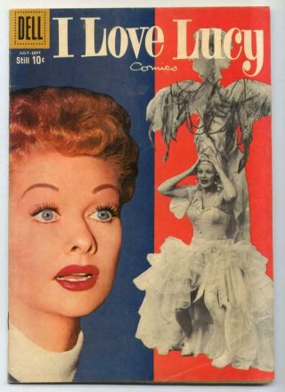 I Love Lucy 24 (lucille Ball) Silver Age - Dell Comics Vg/fn {randy 