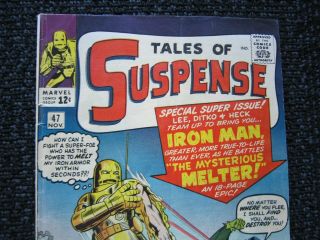 Tales of Suspense 47 - 1963,  1st app.  The Melter 2
