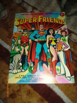 Giant Dc Comic 1975 Friends Collector Edition C 41 Bronze Age Toth Vg
