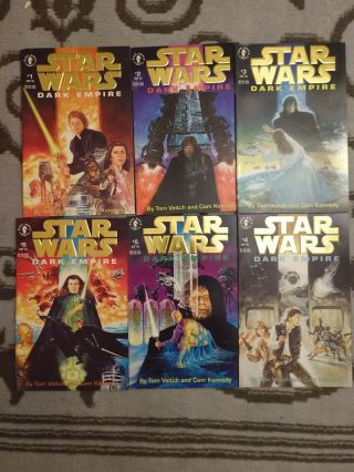 Star Wars Dark Empire 1 - 6 Canada Printing 1993