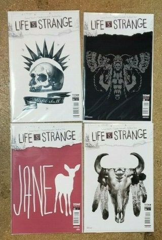 Life Is Strange 1 2 3 4 T - Shirt Variant Comic Book Set 1 - 4 Titan 2018
