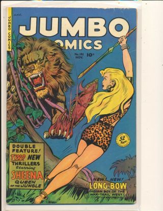 Jumbo Comics 141 - Two Sheena Stories Fine Cond.