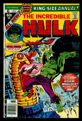 Marvel Comics The Incredible Hulk Annual 6 1st Paragon Ayesha - Her Fn/vfn 7.  0
