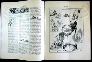 4 LIFE MAGAZINES 1924 - 25 EARLY CARTOONISTS: ESTATE OF CARTOONIST ZEKE ZEKLEY 5