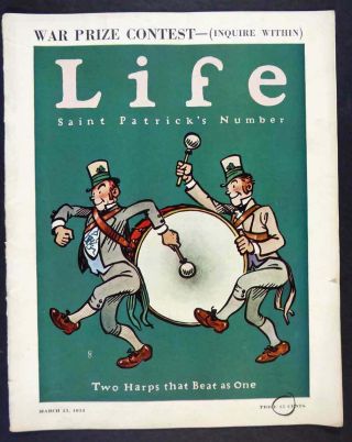 4 LIFE MAGAZINES 1924 - 25 EARLY CARTOONISTS: ESTATE OF CARTOONIST ZEKE ZEKLEY 6