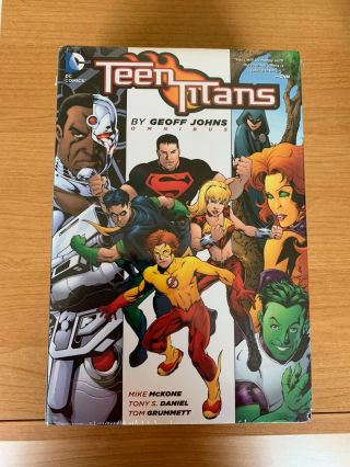 Teen Titans By Geoff Johns Omnibus By Geoff Johns Hardcover Dc Oop
