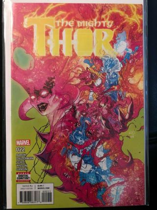 Mighty Thor 22 Nm 1st App Sindr Smoketongue Marvel Avengers Queen Of Cinders