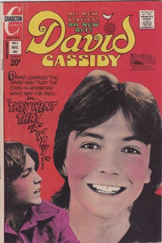 11 1972 - 1973 DAVID CASSIDY/Partridge Family Comics Inc 1 3