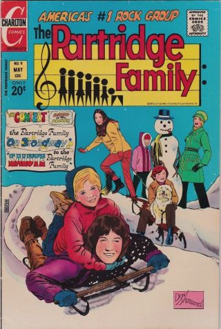 11 1972 - 1973 DAVID CASSIDY/Partridge Family Comics Inc 1 8