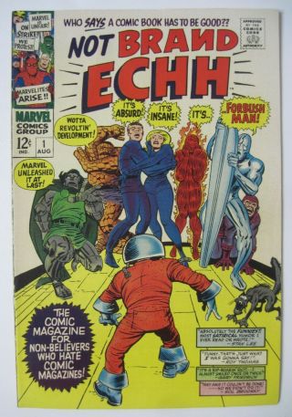 Not Brand Echh 1 Marvel Comics 1967 Stan Lee & Jack Kirby 1st App Forbush Man