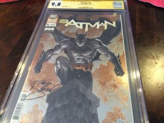 Batman 56 Cgc 9.  8 Ss Tony Daniel (foil Cover)