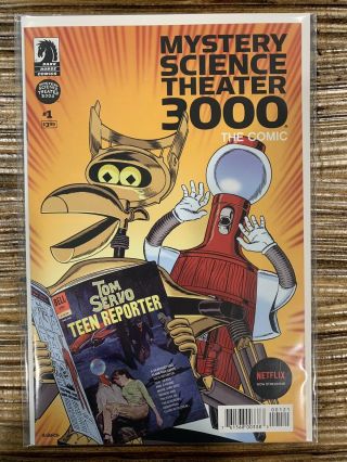 Mystery Science Theater 3000 Comic 1 - 6 Complete Run Netflix Dark Horse Mst3k
