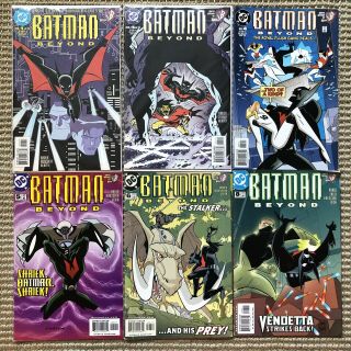 Batman Beyond 1 & 4 Vf Plus Vol 2: 4 5 6 8 Foray 1st Terry Mcginnis