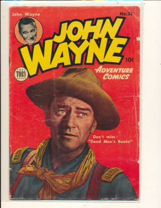 John Wayne Adventure Comics 28 G/vg Cond.