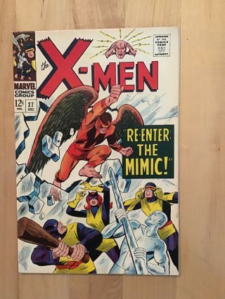The X - Men 27 The Mimic Appearance.  Silver Age Marvel