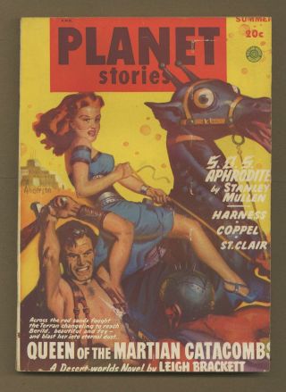 Planet Stories (fiction House) Vol.  4 3 1949 Gd/vg 3.  0